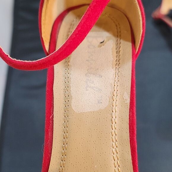 BOWMILEL ROUND TOE HIGH HEEL STILETTO D'ORSAY SHOE - Picture 13 of 14